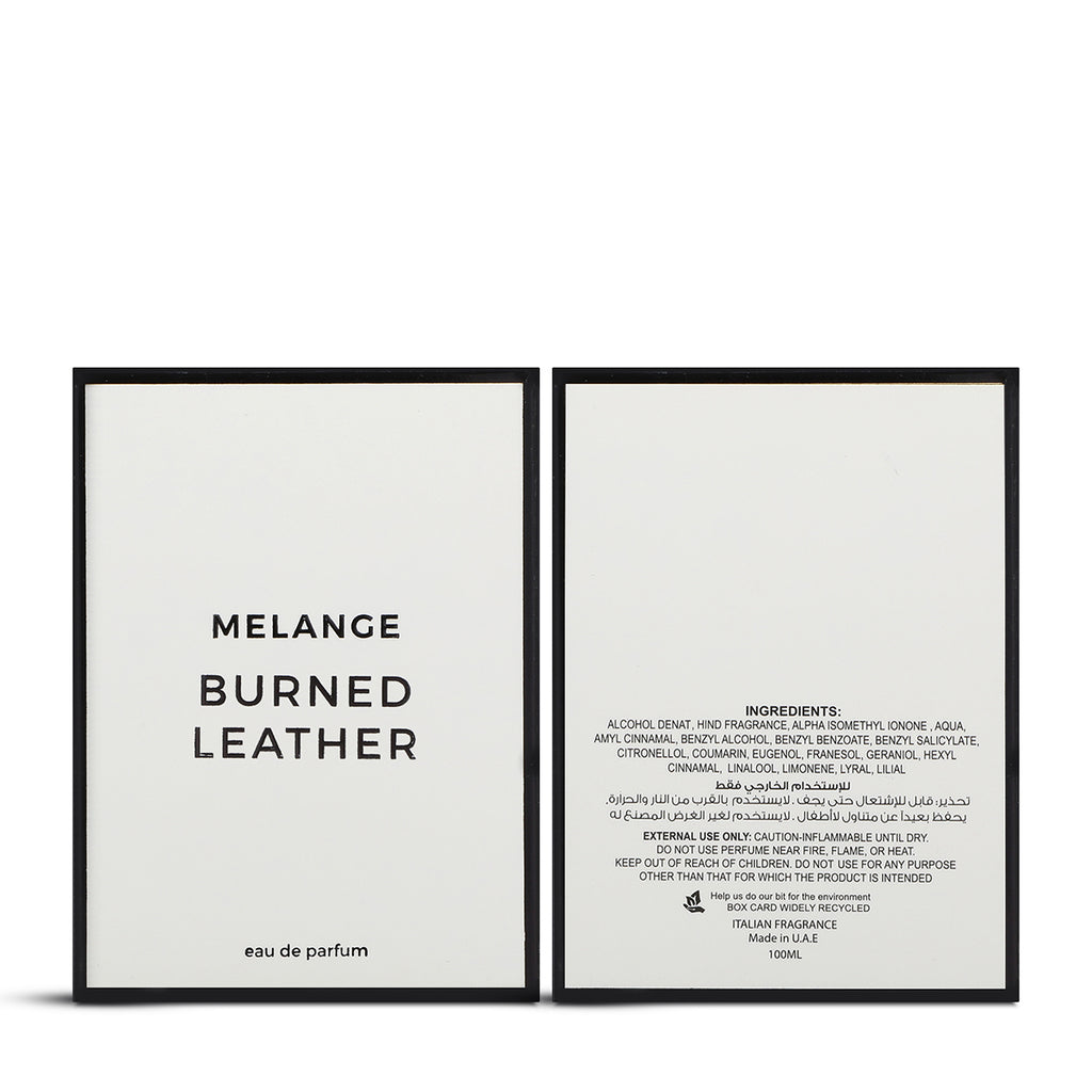 Burned Leather Eau de Parfum - 100ml