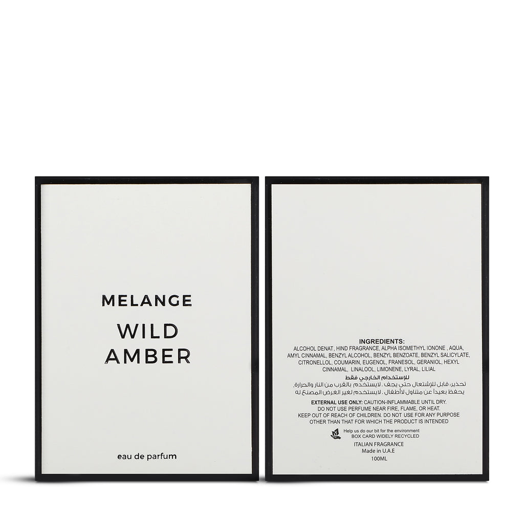 Wild Amber Eau de Parfum - 100ml