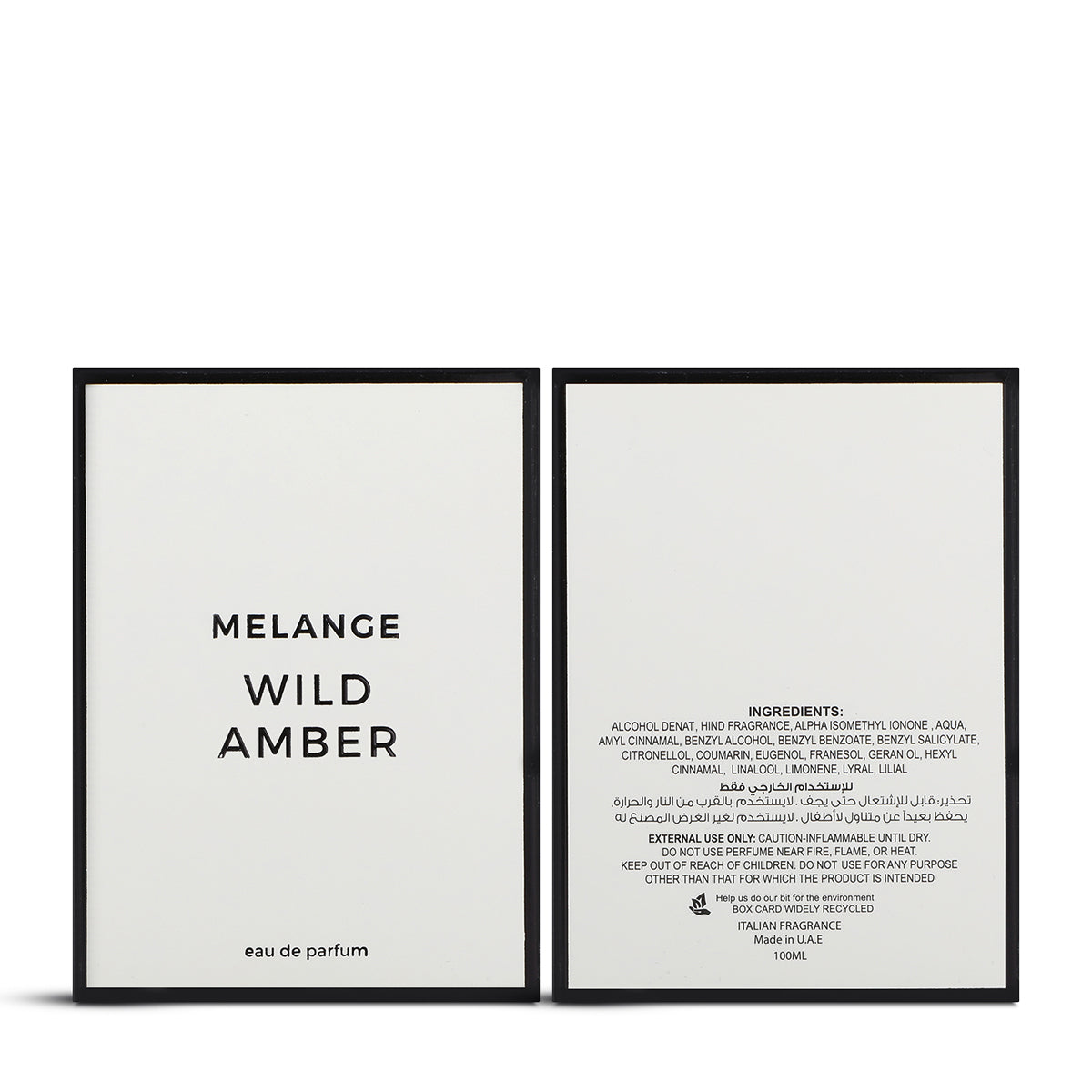 Wild Amber Eau de Parfum - 100ml