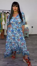 Blue Waves Dress