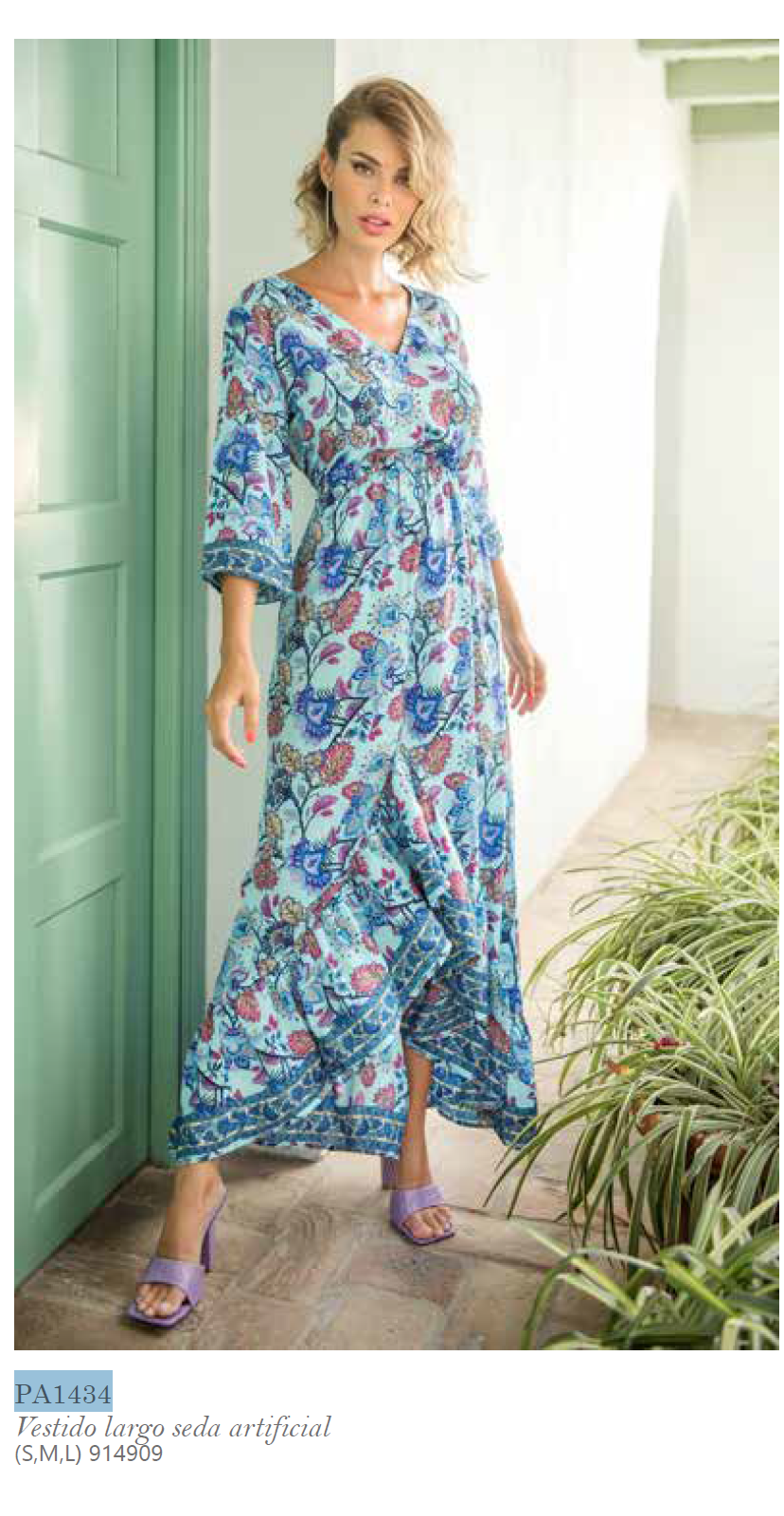 Blue Waves Dress