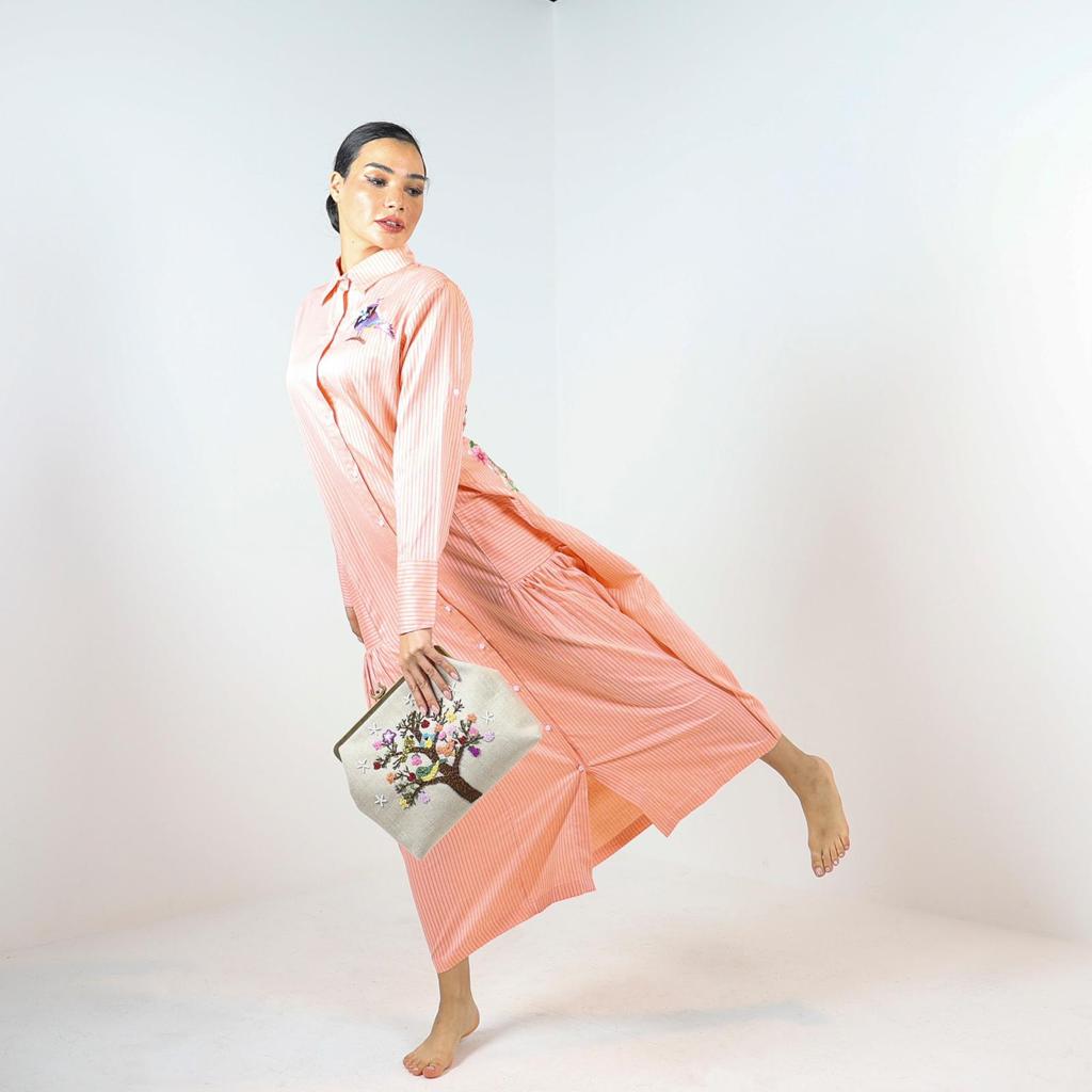 Nesreen (Peach Soft Orange)